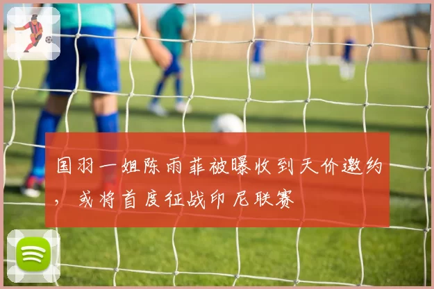 国羽一姐陈雨菲被曝收到天价邀约，或将首度征战印尼联赛