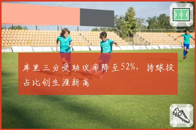 库里三分受助攻率降至52%,持球投占比创生涯新高